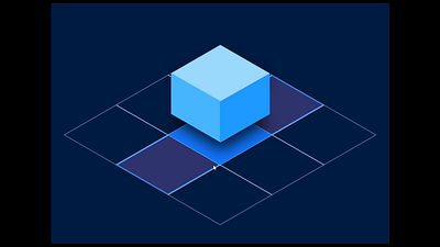 Cube Animation in Figma 3danimation figma interactiondesign motiondesign ui uidesign uxdesign