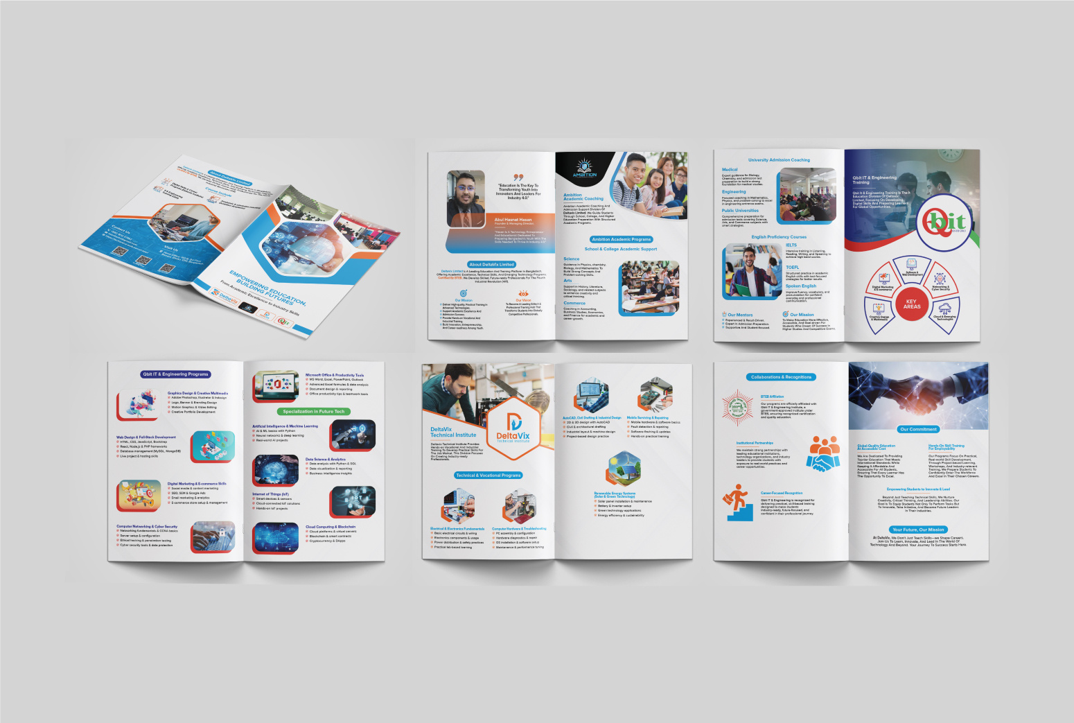 Example of Company Profile, Business Brochure