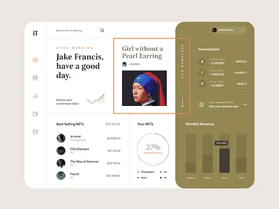 NFT UI Dashboard dashboard dashboard ui web web app