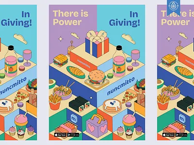 Food Illustration app beverage branding delivery design fast food flat food illustration hippie icon nostalgia pattern restaurant retro service vector illustration