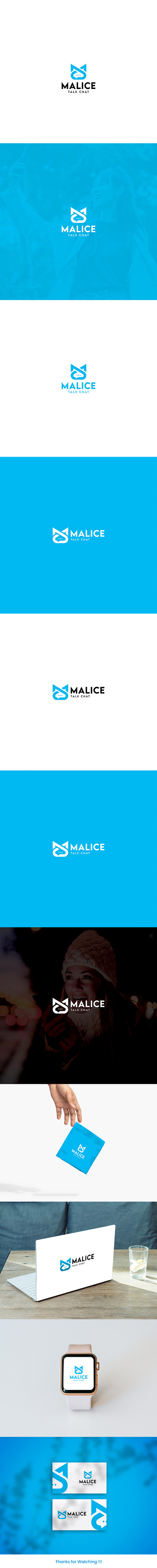 MALICE TALK CHAT logo malice talk chat logo