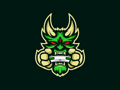 Mascot Logo, Gaming, Youtube branding channel logo design esports game gaming graphic design illustration logo mascot mascot character mascot logo vector youtube logo