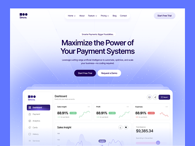 Sincra - SaaS AI Startups Website ai startup arini studio design fintech framer template website landing page design marketing agency template no code website saas website sincra website studio website ui webflow template webflow website website design