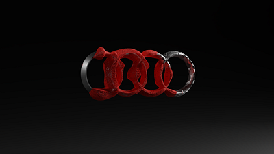 Audi Logo Disintergration 3d 3d art 3danimation 3dart animation audi b3d blender blender 3d blender 3dart blender3d cyclesrender design geometry nodes geonodes graphics logo motion graphics render