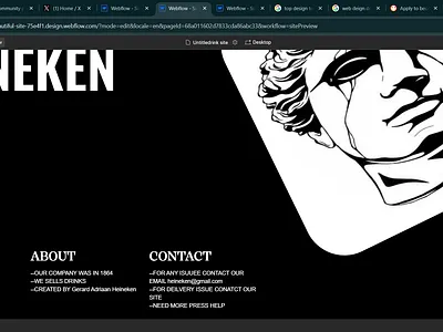 Footer ideas footer interactive ui lottie motion graphics scroll animation web designer webflow