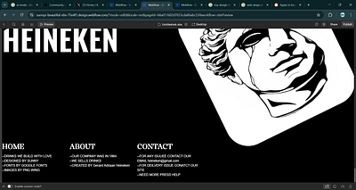 Footer ideas footer interactive ui lottie motion graphics scroll animation web designer webflow