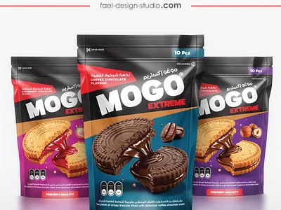 MOGO EXTREME ® | Packaging Design aleppo biscuit cookies fael design studio irqa syria السعودية العراق تركيا تصميم بسكويت تصميم بسكويت في حلب تصميم كوكيز حلب سوريا فاعل ديزيان إستوديو