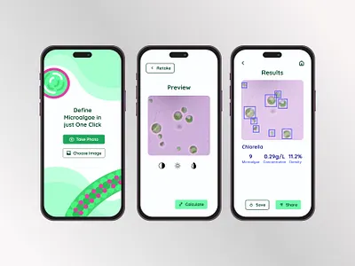 Microalgae Detector (mobile app)
