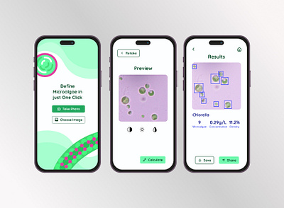 Microalgae Detector (mobile app)