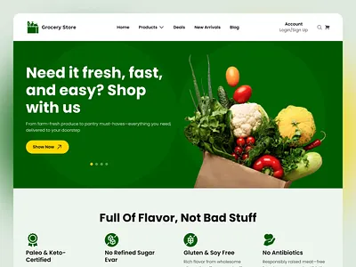 Grocery eCommerce website design clothing website ecommerce ecommerce app ecommerce design ecommerce website electronics website fasjion website grocery grocery app grocery mobile app grocery ui grocery web app grocery website multivendor app multivendor website website design