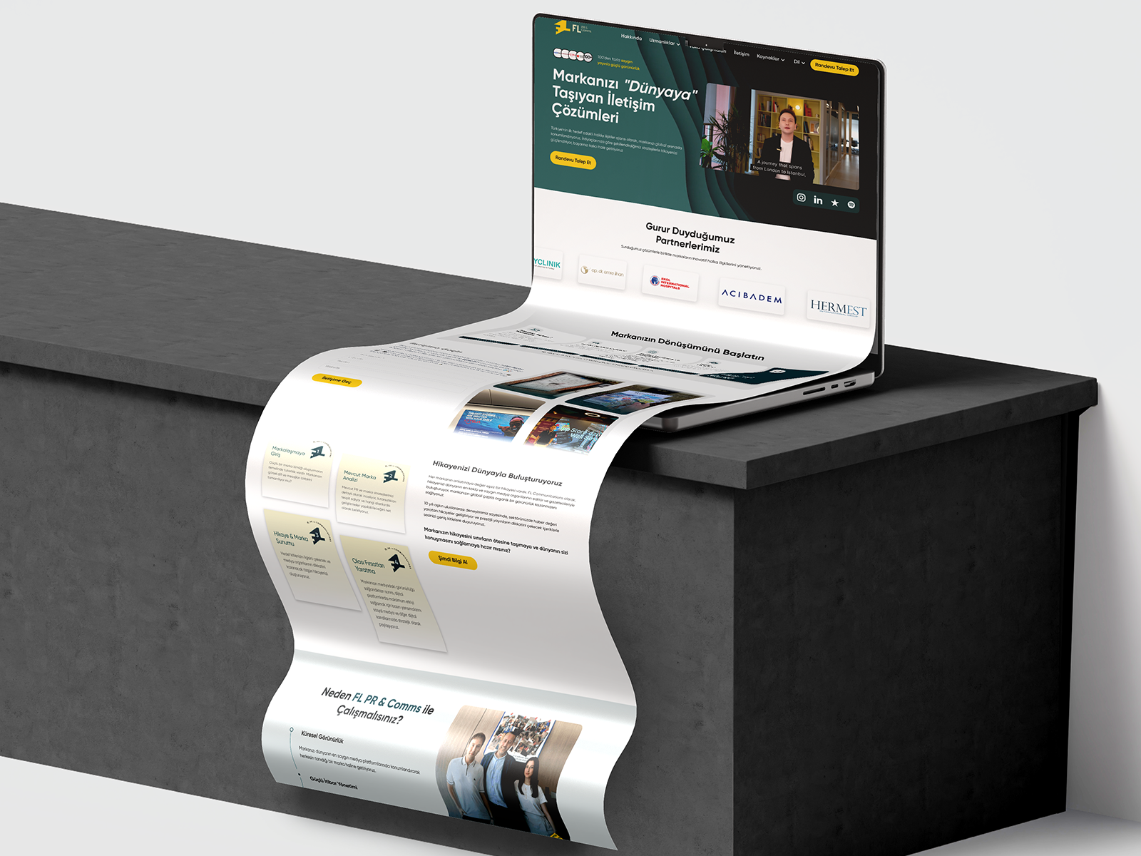 Example of Re Design And Build Web Design