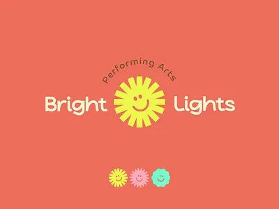 Bright Lights Brand branding design graphic design logo typography vector