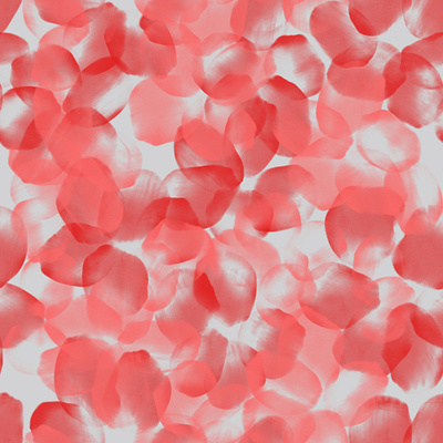 Red Airy Flowers With Petals. Seamless pattern fabric fashion floral flowers pattern petals red seamless textile
