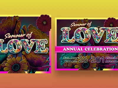 Event Posters color concept figma graphic design layout photoshop posters typography