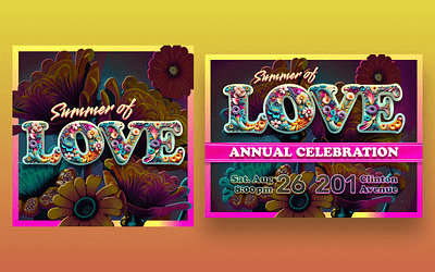 Event Posters color concept figma graphic design layout photoshop posters typography