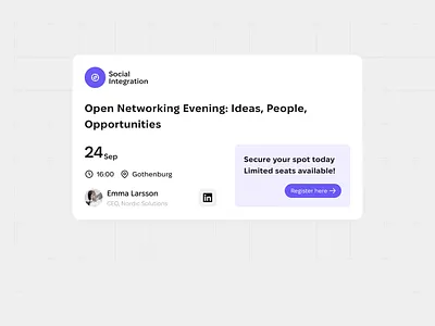 Announce announce design event ui