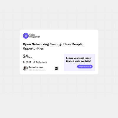 Announce announce design event ui