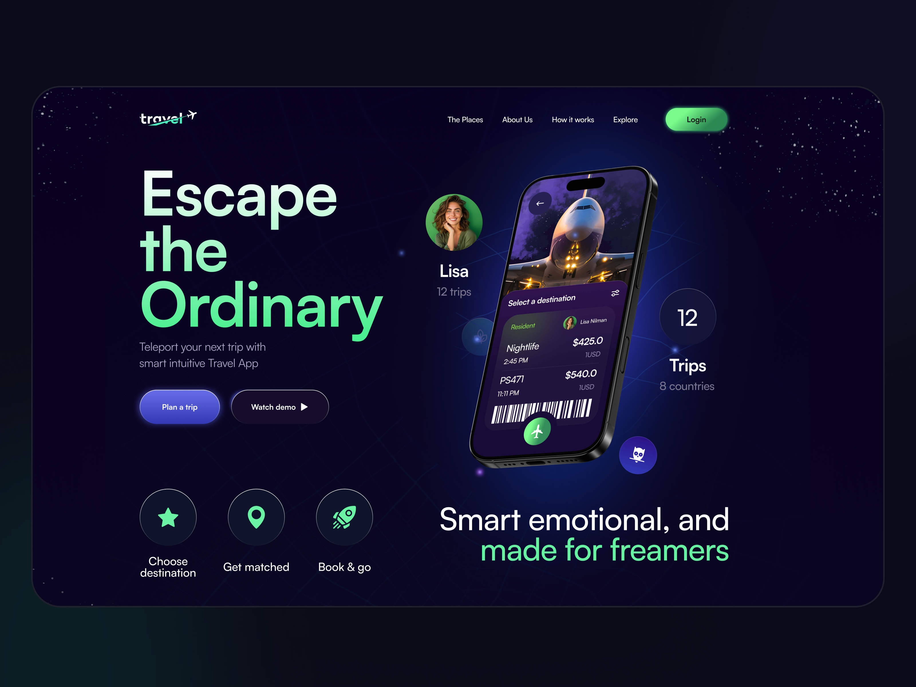 Example of Website UI/UX Design