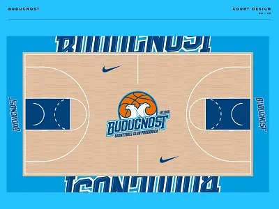 Buducnost basketball club court design basketball basketball court basketball court design buducnost court court design eurocup euroleague