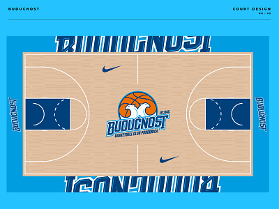 Buducnost basketball club court design basketball basketball court basketball court design buducnost court court design eurocup euroleague