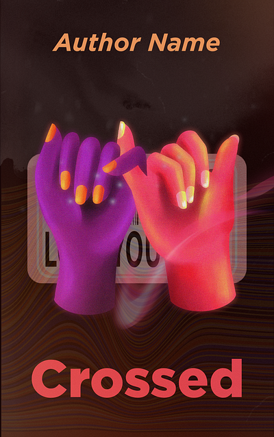 Crossed Romance Saga Book Cover book bookcover cover graphic design