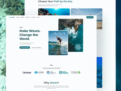Waves | Web Design and Development ui web design web development