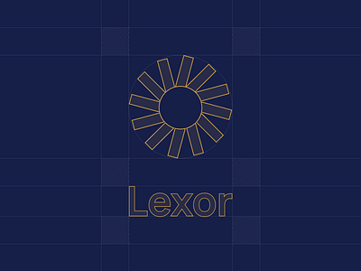 Lexor – Global Law Firm Logo & Brand Identity legal design