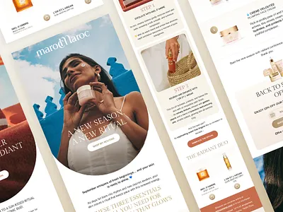 marocMaroc Newsletters crm designer email email beauty brands email design email designer email marketing graphic design klaviyo klaviyo expert newsletters storytelling