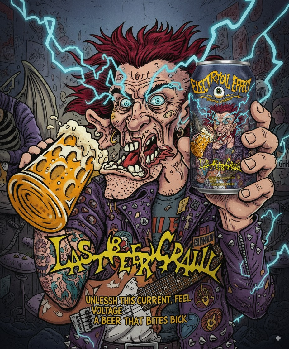Electrical Effect Can Label Design beer label beverage label branding can label can label design can packaging can packaging design drink label energy drink juice label label design premium packaging soda label