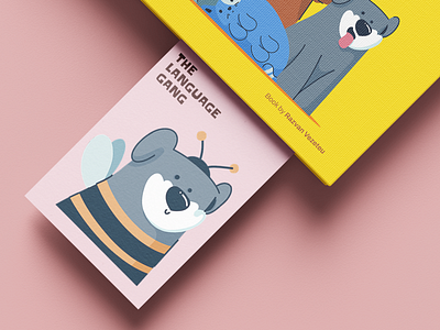 Bookmark Illustration book branding children cute design dog family graphic design icon illustration line minimal pet petcare retro simple ui