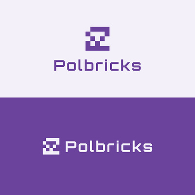 Polbricks Technology Brand Logo. brand brand logo brand logos branding business logo company logo creative design graphic design logo logo design logos modern tech logo technology vector