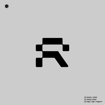 Letter Mark R Logo Design ai logo brand identity branding company logo custom logo design digital logo geometric logo graphic design letter letter mark letter r logo logo mark logo r modern logo r