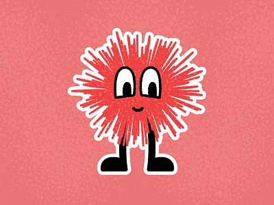 Mascot - The Electric One character mascot minimal