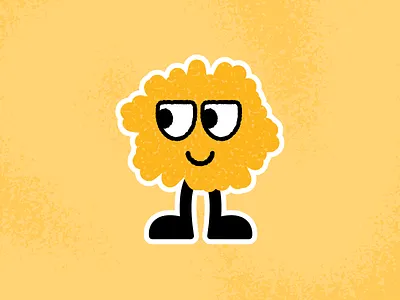 Mascot - The Chill One character mascot minimal