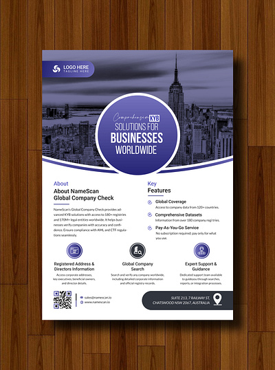 Corporate business flyer design adobe illutrator flyer graphic design layout
