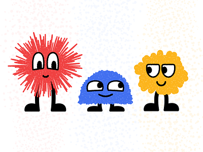 Mascots – The Tricolors character mascot minimal