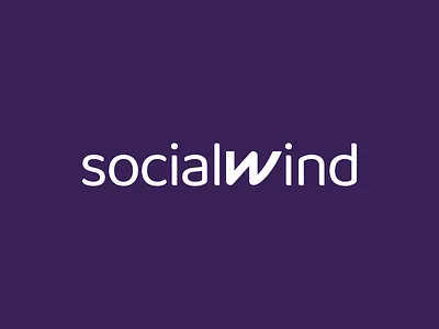 Socialwind branding logo