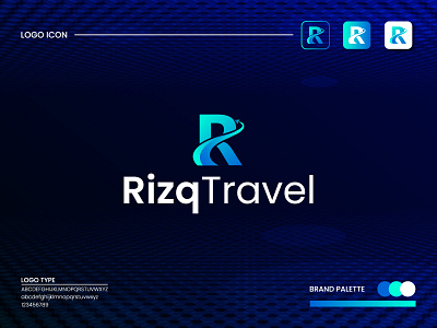Rizq Travel – Logo Design, Travel Agency Branding brand design brand identity branding branding for travel graphic designer logo logo design logo designer logo for travel agency logo maker rt letter logo social media post tour logo tourism logo travel agency travel agency logo travel logo traveling visual identity voyage