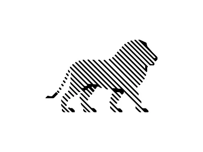 lion lines logo ( unused for sale ) abstract animal logo branding clean creative lineart lines logo lion lion logo logo s branding mark mascot minimal logo modern logo monoline puppy tech logo timeless vector wild logo