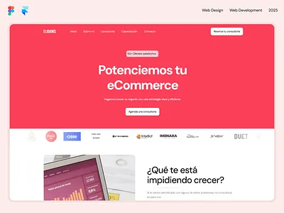 Elidanis website | UX/UI | Figma + Framer design figma framer ui ux uxui web