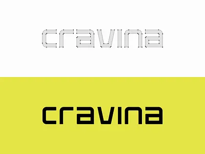 CRAVINA- Typography brand identity brand logo branding business logo c letter cravina illustration letter logo lettering lettermark logo logo design logodesign logotypo minimal logo monogram typo typographic logo typography wordmark