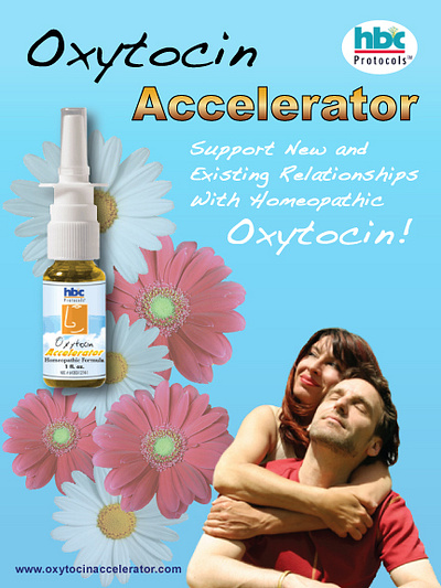 Oxytocin Banner Ad advertisement banner design graphic design web