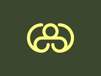 man, meditation, yoga logo design abstract branding clean design face icon logo logo design logo mark logo symbol meditation logo simple symbol yoga
