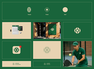 Padel Logomark design graphic design icon initials logo jasabikinlogo jasalogo logo logomark mark monogram logo padel