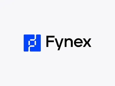 Fynex – Modern Tech Startup Logo Design abstract logo blockchain logo brand identity branding crypto logo design finance logo fintech logo futuristic logo geometric logo innovative logo logo minimalist logo modern logo software logo technology logo visual identity web3 logo