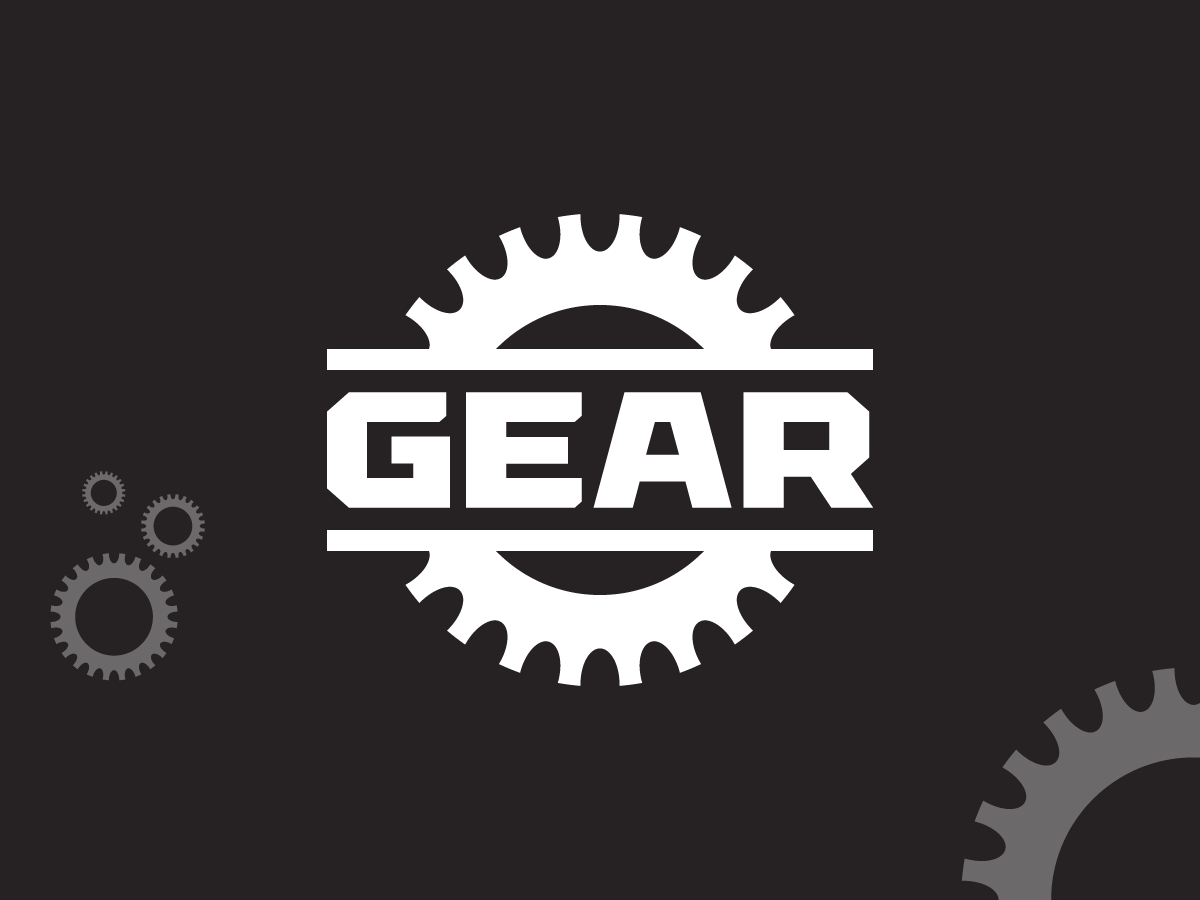 Gear Logo Design branding company logo custom logo design design logo gear logo graphic design industrial industrial logo industry logo logo logo design minimalist logo setting logo