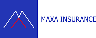 MAXA INSURANCE LOGO branding company logo graphic design logo wordmak logo