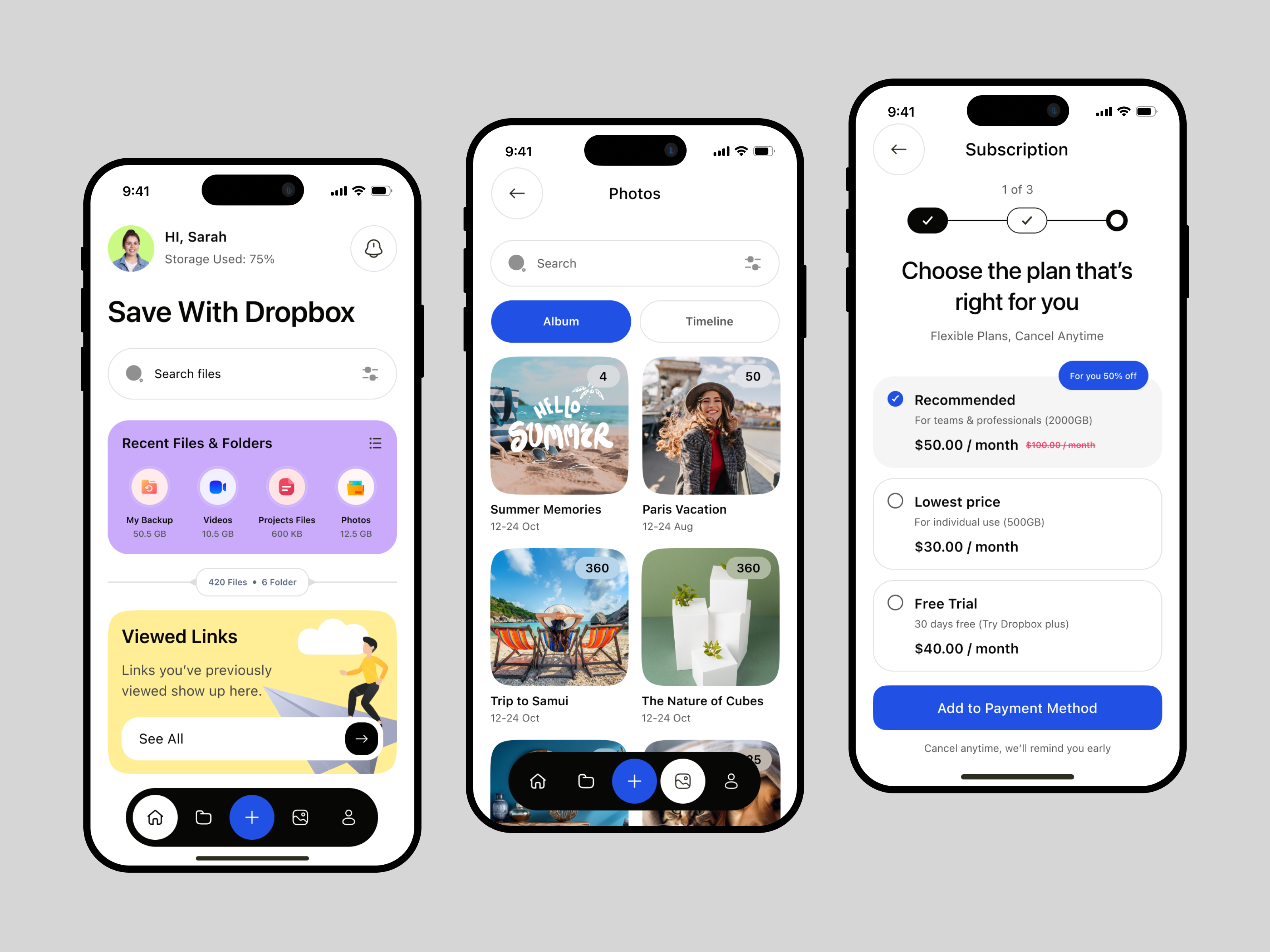 Example of Mobile App Design & Development