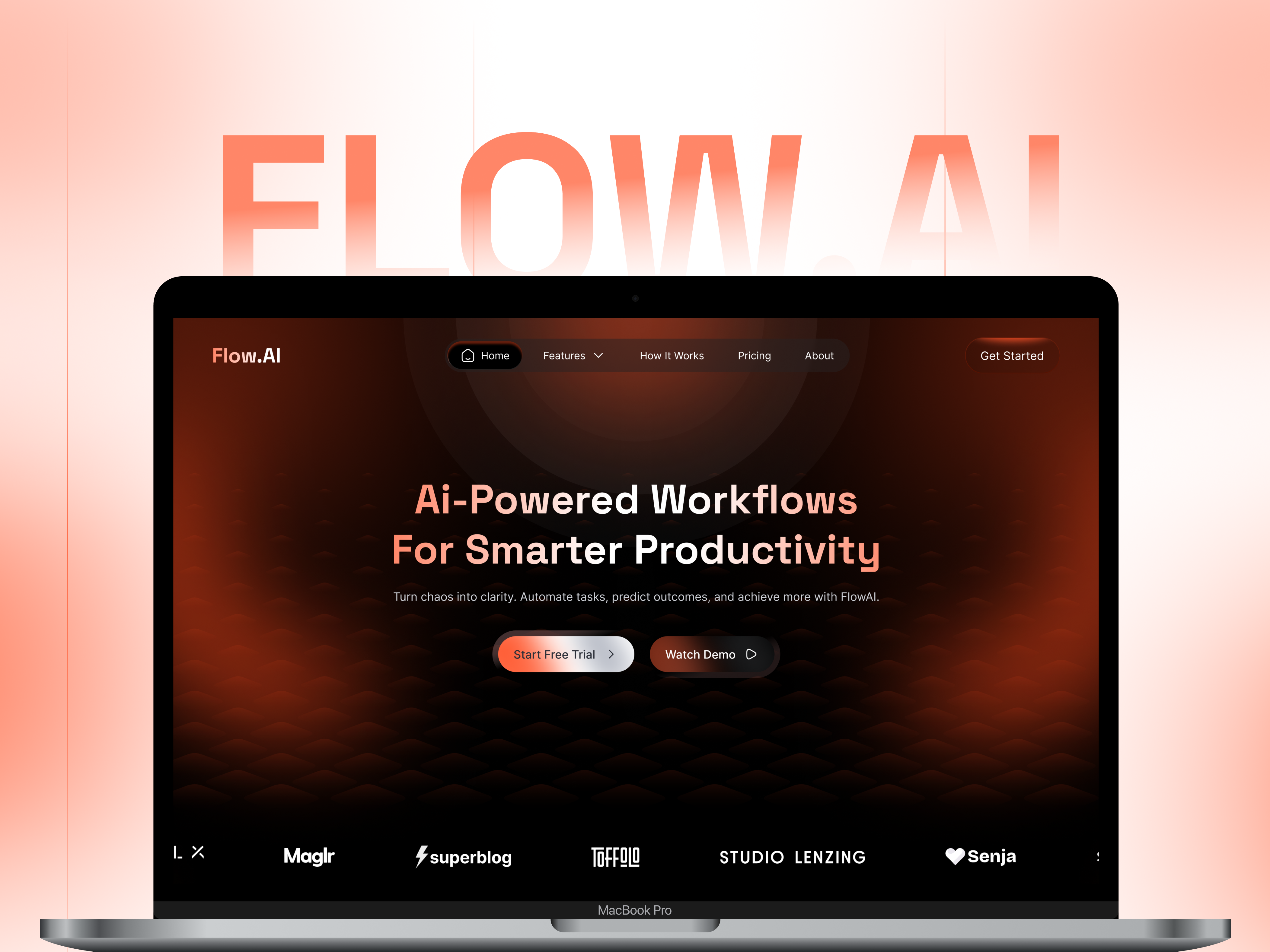 Example of Custom Landing Page Design