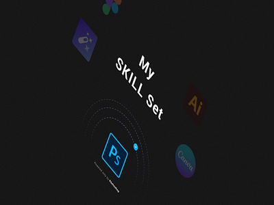 My SKILL Set brand branding canva dark ui figma graphic design icons designe icons set illustrator illustrator ai photoshop photoshop psd powered by print designer ps doculents sketch skill set skills typo typography ui ux ui ux designer